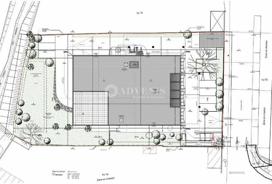 Bureau dans Montpellier à vendre - Plan de site – Image 3 sur 12