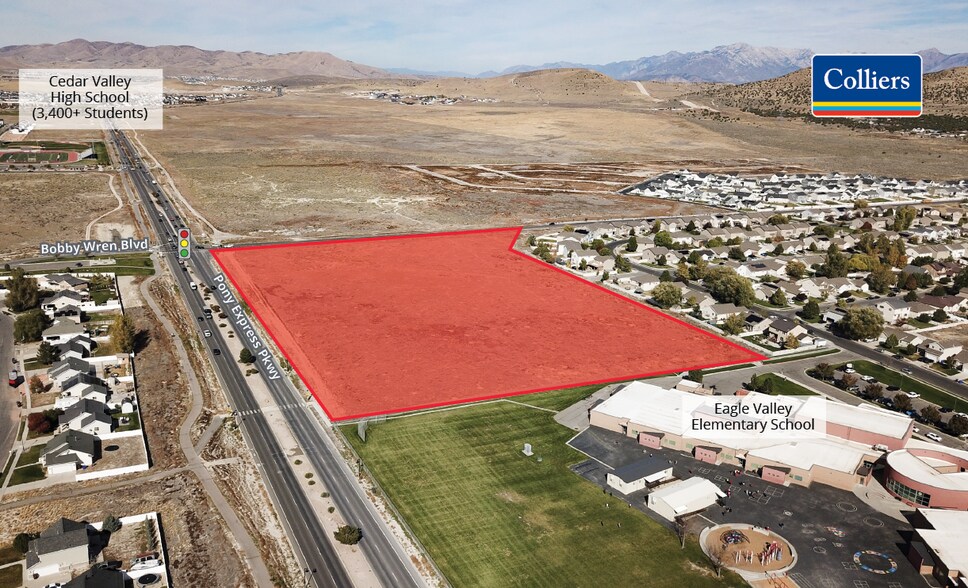 SEC Bobby Wren Blvd & Pony Express Pkwy blvd, Eagle Mountain, UT à louer - Aérien – Image 1 sur 3