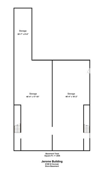 6108 W Cermak Rd, Cicero, IL à louer - Plan d’étage – Image 3 sur 14