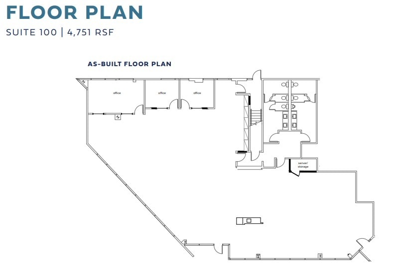 5816 Dryden Pl, Carlsbad, CA à louer Plan d’étage– Image 1 sur 3