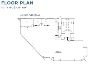 5816 Dryden Pl, Carlsbad, CA à louer Plan d’étage– Image 1 sur 3