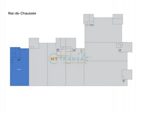 Local d’activités dans Pontault-Combault à louer Plan d’étage– Image 2 sur 3