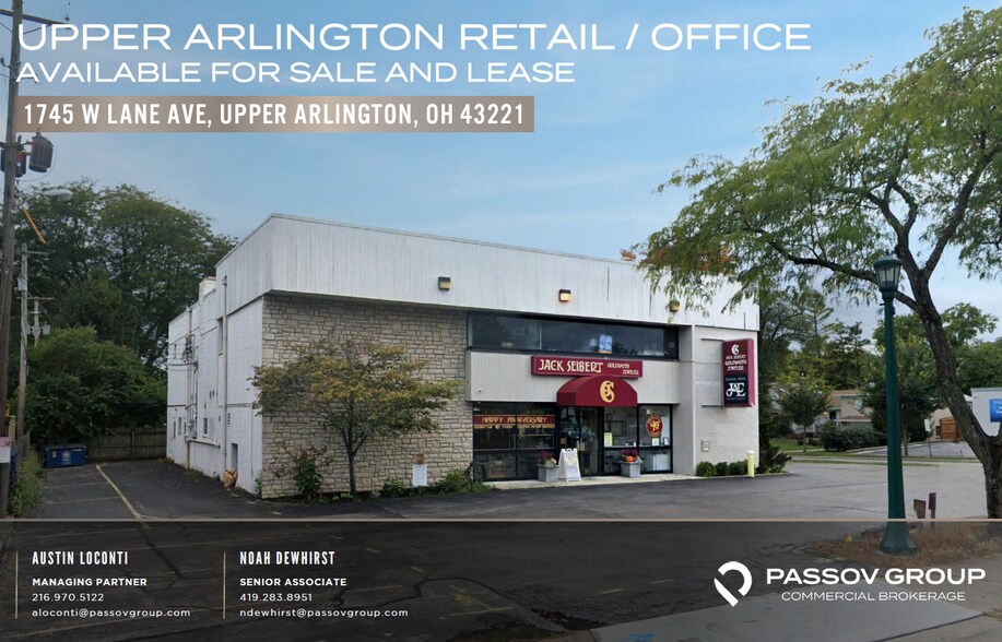 1745 W Lane Ave, Upper Arlington, OH à louer - Photo de l’immeuble – Image 1 sur 5