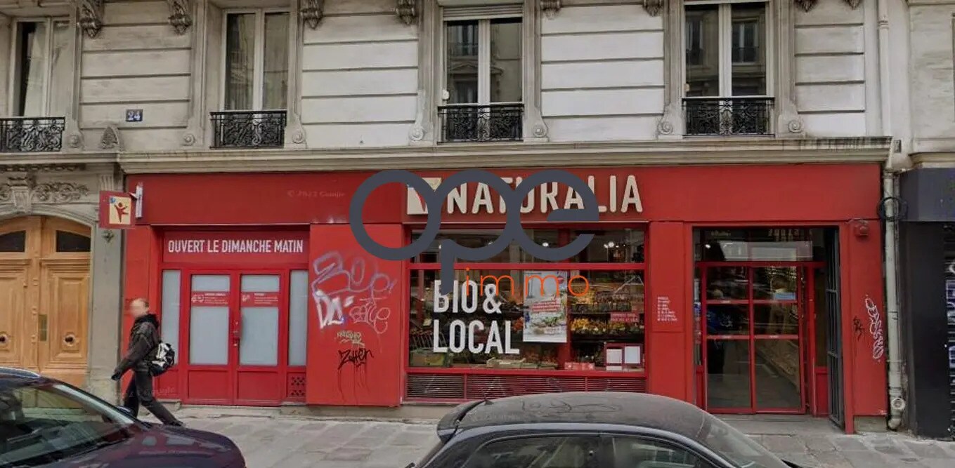 Local commercial dans Paris à louer Photo de l’immeuble– Image 1 sur 2
