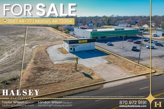 Plus de détails pour 2687 Highway 77, Marion, AR - Local commercial à vendre