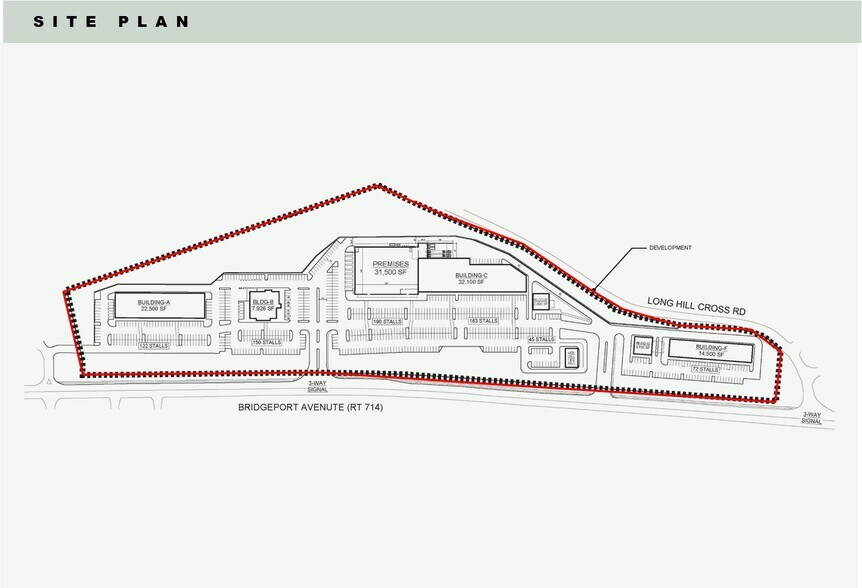 555 Bridgeport Ave, Shelton, CT à louer - Plan de site – Image 3 sur 4