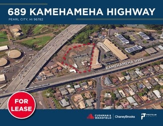 Plus de détails pour 689 Kamehameha Hwy, Pearl City, HI - Terrain à louer