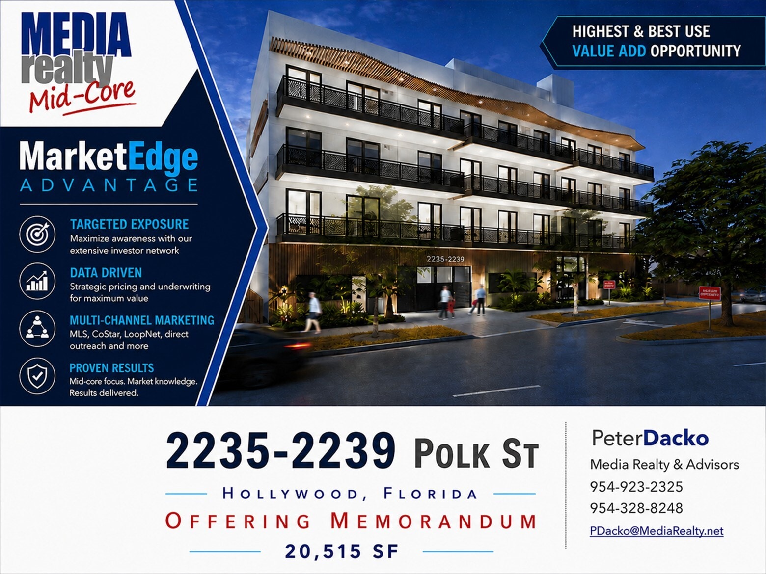 2235 Polk St, Hollywood, FL à vendre Photo principale– Image 1 sur 18