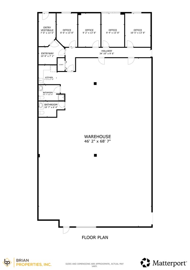 271-285 E Helen Rd, Palatine, IL 60067 - Lot 277 - - Plan d’étage - Image 1 of 12