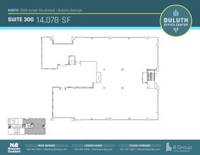 3505 Koger Blvd, Duluth, GA à louer Plan d’étage– Image 1 sur 1