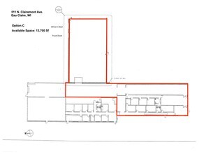 511 N Clairemont Ave, Eau Claire, WI à louer Plan de site– Image 1 sur 3