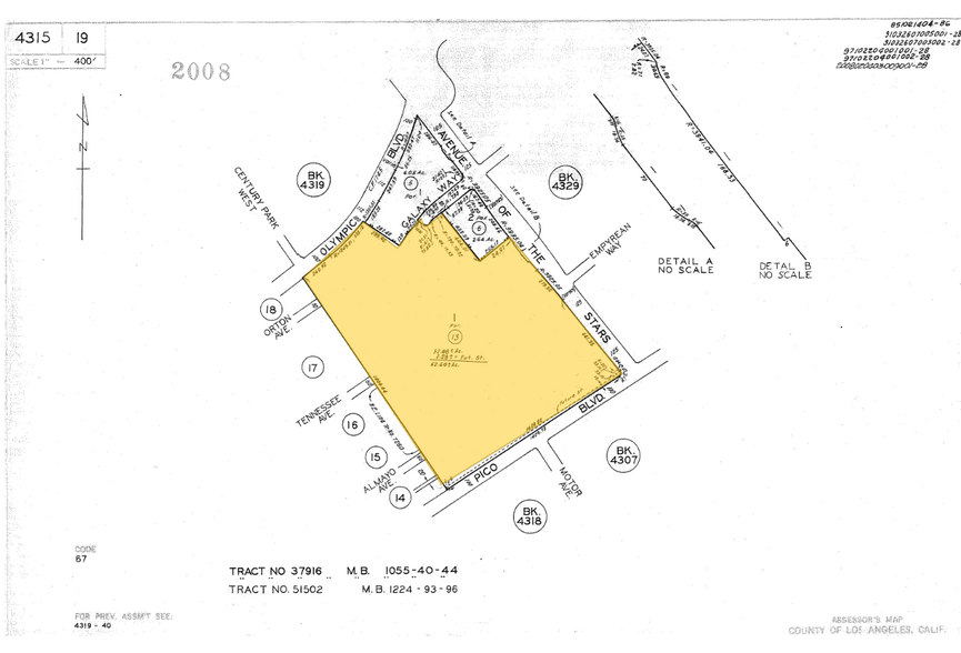 2332 Fox Hills Dr, Los Angeles, CA à louer - Plan cadastral – Image 2 sur 2