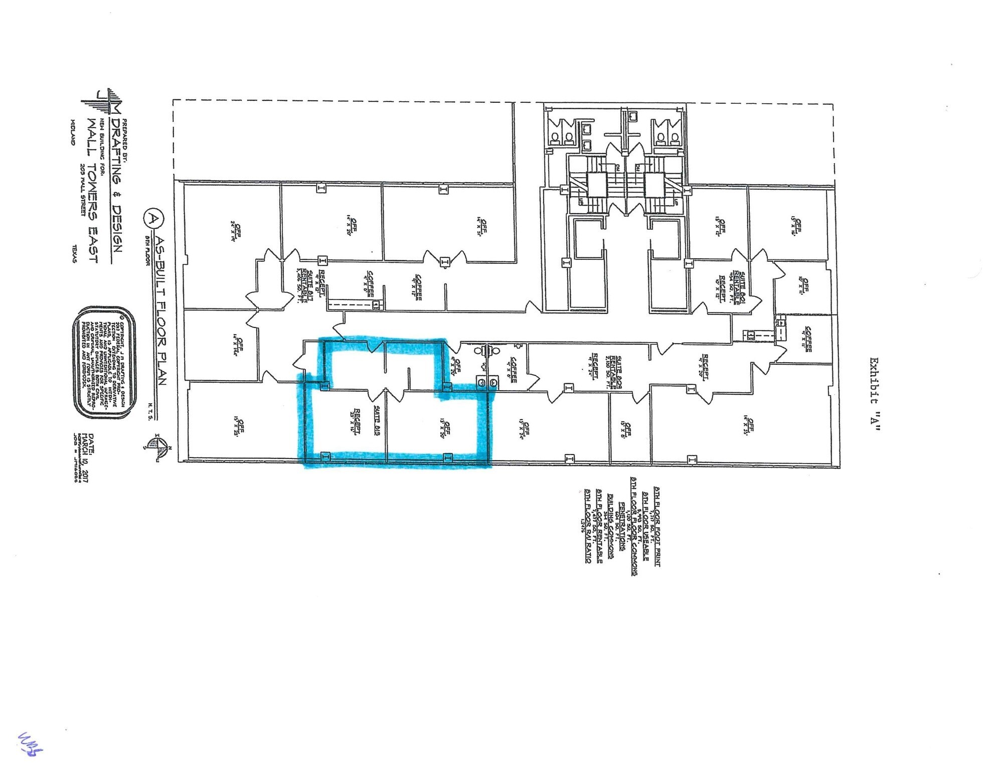 201-203 W Wall St, Midland, TX à louer Photo intérieure– Image 1 sur 1