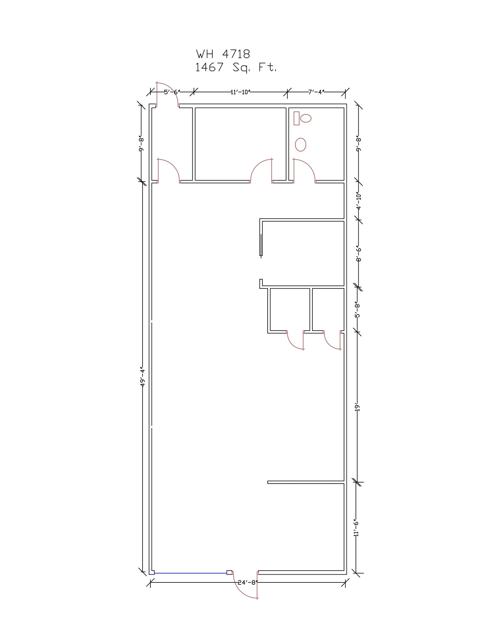 4600-4722 S 14th St, Abilene, TX à louer Plan de site– Image 1 sur 1