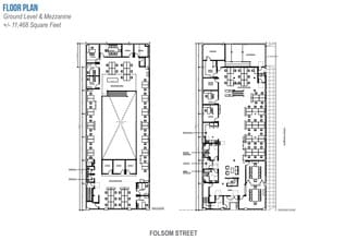 1435 Folsom St, San Francisco, CA à louer Plan d’étage– Image 1 sur 1