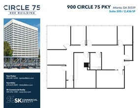 900 Circle 75 Pky SE, Atlanta, GA à louer Plan de site– Image 1 sur 1