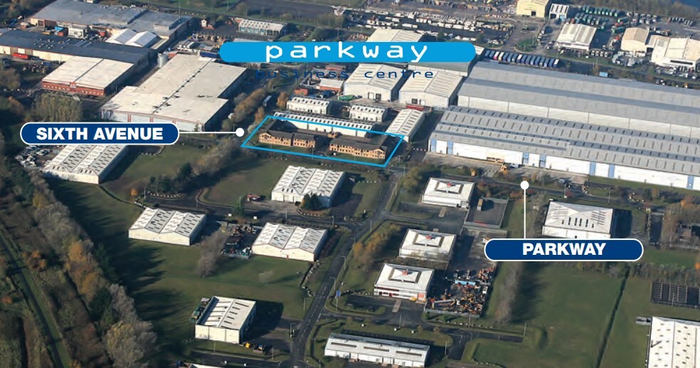 Parkway, Deeside à louer Aérien– Image 1 sur 4