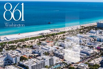 861 Washington Ave, Miami Beach, FL - VUE AÉRIENNE  vue de carte - Image1