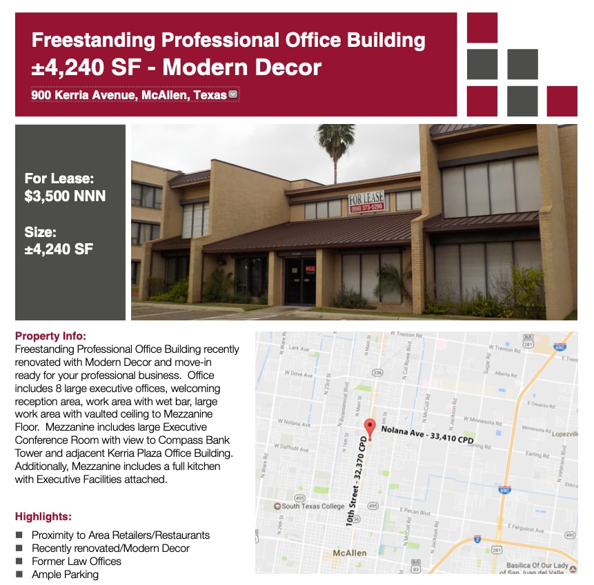 900 Kerria Ave, McAllen, TX à louer Autre– Image 1 sur 5