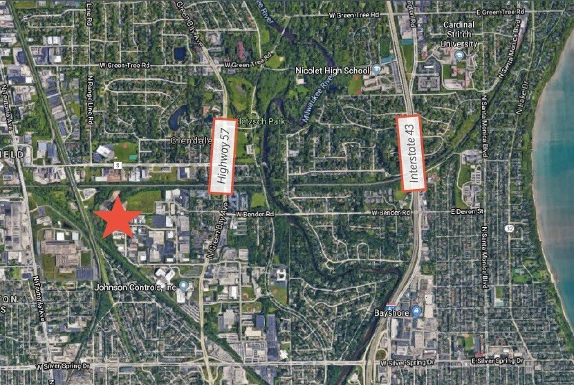6151 N Flint Rd, Milwaukee, WI à vendre - Aérien – Image 3 sur 4