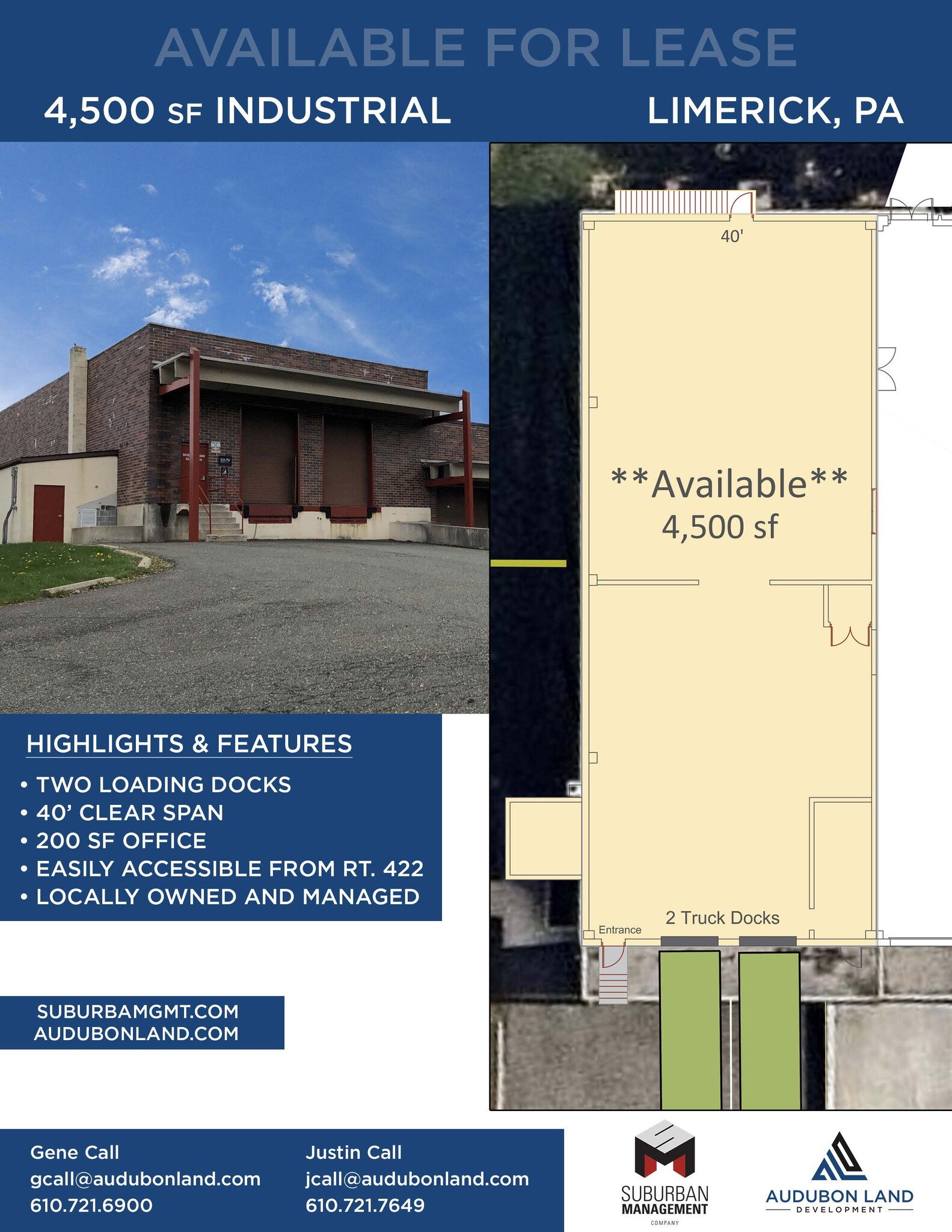 159 S Limerick Rd, Limerick, PA à louer Photo de l’immeuble– Image 1 sur 1