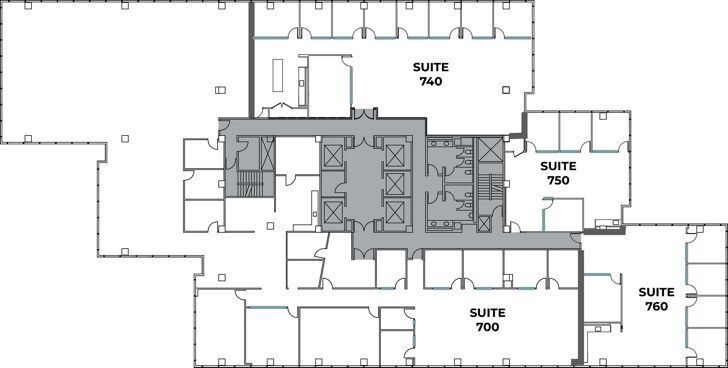 3131 Camino del Rio N, San Diego, CA à louer Plan d’étage– Image 1 sur 1