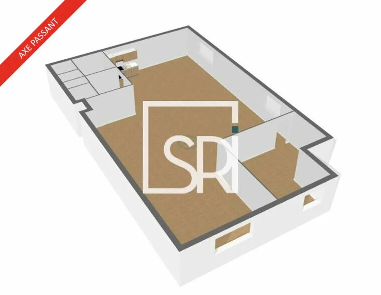 Bureau dans Clermont-Ferrand à louer - Plan d’étage – Image 2 sur 7