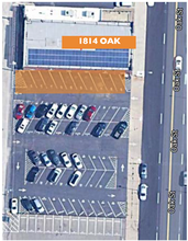 1814 Oak St, Kansas City, MO - VUE AÉRIENNE  vue de carte