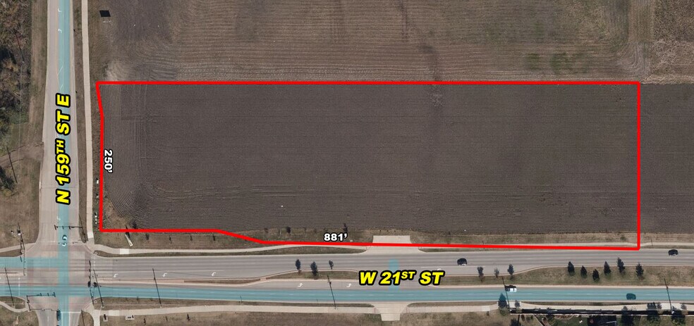 21st St & N 159th St E | W 21st St & N Andover rd, Andover, KS à vendre - Photo de l’immeuble – Image 2 sur 6