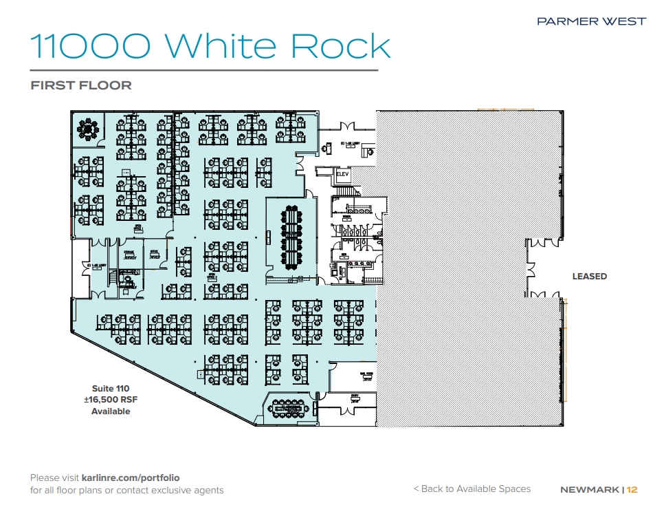 11000 White Rock Rd, Rancho Cordova, CA à louer Plan d’étage– Image 1 sur 1