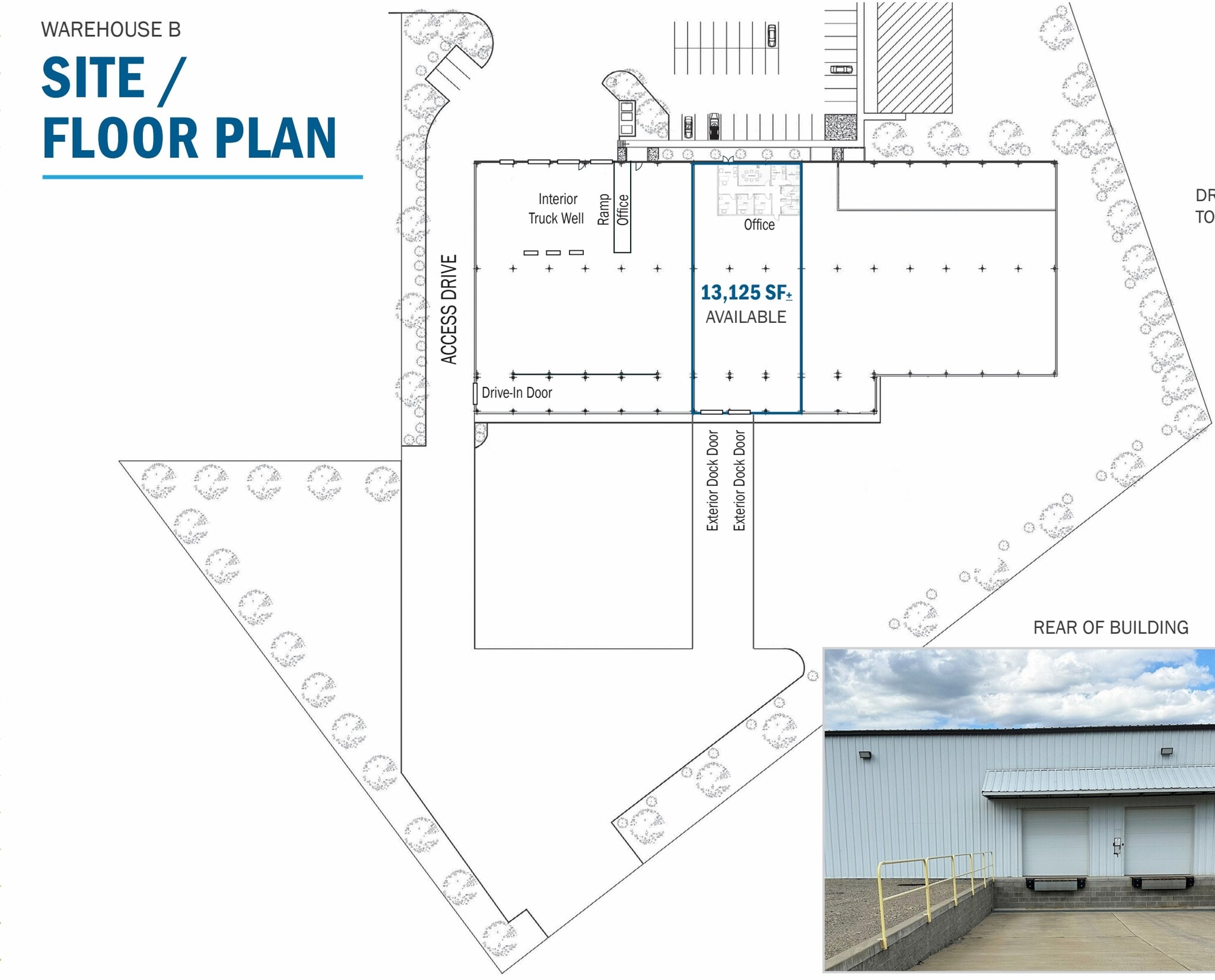400 Commerce Blvd, Lawrence, PA à louer Plan d’étage– Image 1 sur 2