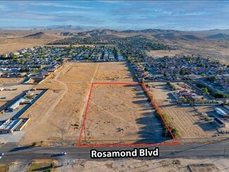 Plus de détails pour Rosamond Blvd Blvd, Rosamond, CA - Terrain à vendre