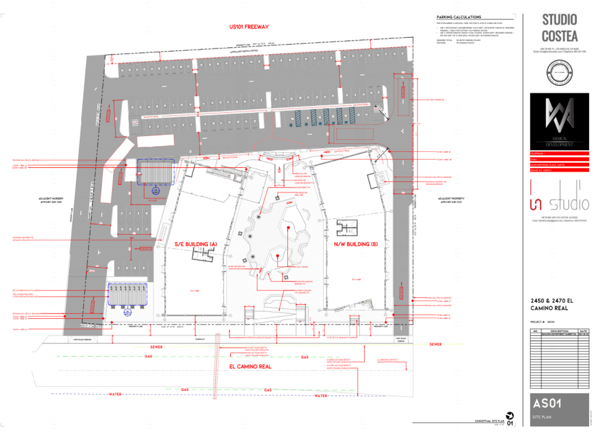 2470 El Camino Real, Atascadero, CA à louer Plan cadastral– Image 1 sur 2