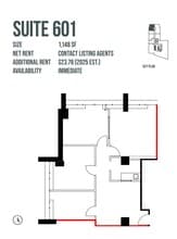 2 Carlton St, Toronto, ON à louer Plan d’étage– Image 1 sur 1