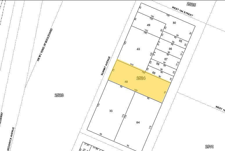 979 Ogden Ave, Bronx, NY à louer - Plan cadastral – Image 2 sur 2