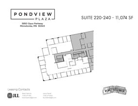 5850 Opus Pky, Minnetonka, MN à louer Plan d’étage– Image 1 sur 1