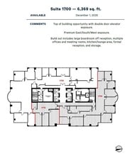 70 York St, Toronto, ON à louer Plan d’étage– Image 1 sur 1