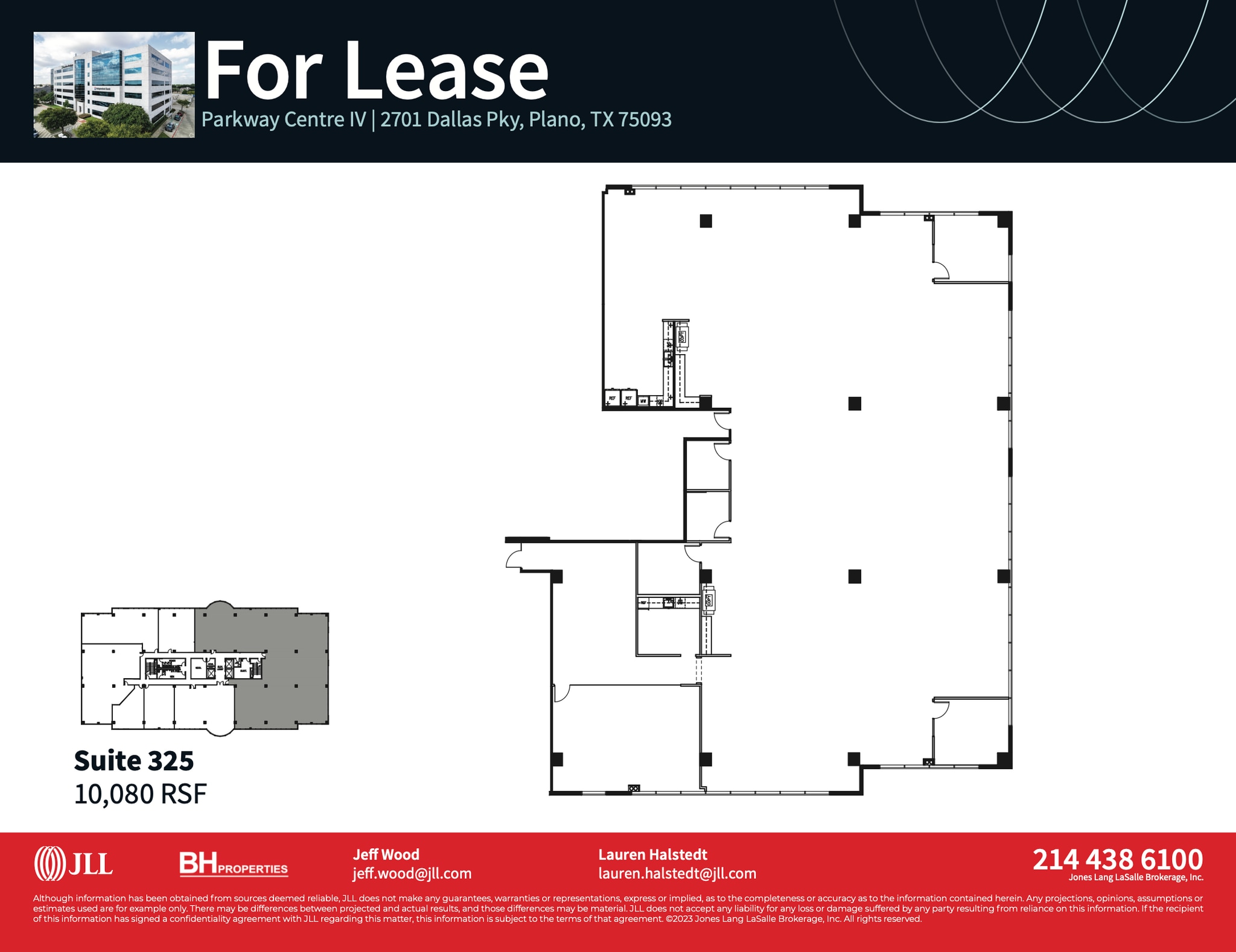 2701 Dallas Pky, Plano, TX à louer Plan d’étage– Image 1 sur 1