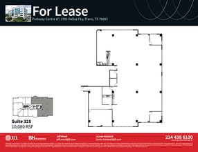 2701 Dallas Pky, Plano, TX à louer Plan d’étage– Image 1 sur 1