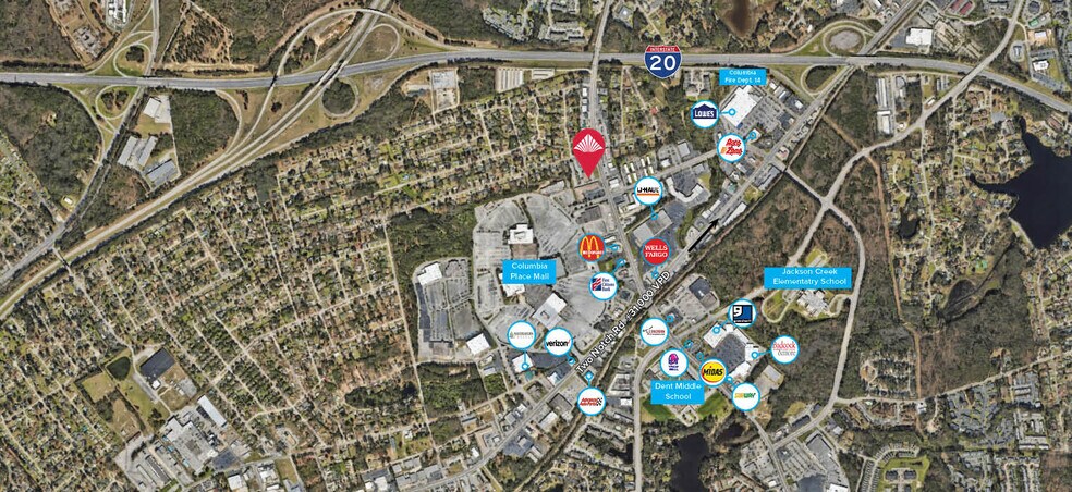 7227 Parklane Rd, Columbia, SC à louer - Photo de l’immeuble – Image 2 sur 4