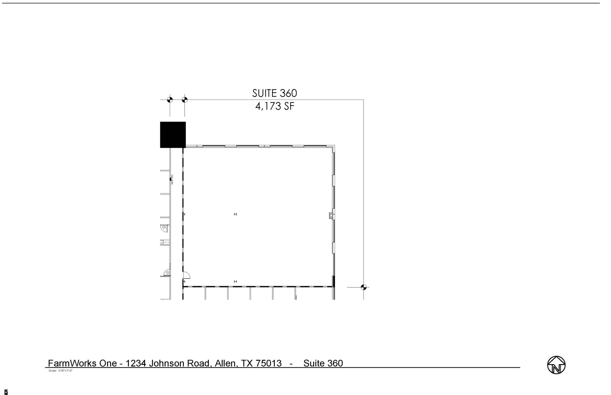 1234 Johnson Rd, Allen, TX à louer Plan d’étage– Image 1 sur 1