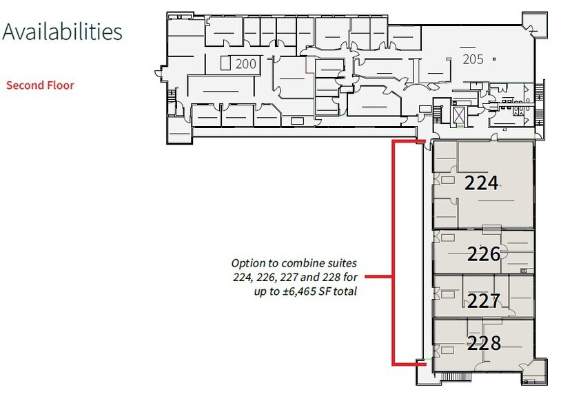 5 Financial Plz, Napa, CA à louer - Plan d’étage – Image 3 sur 3