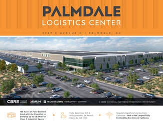 Plus de détails pour 3347 E Avenue M, Palmdale, CA - Terrain à vendre