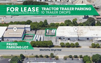 Plus de détails pour 1650 Marietta Blvd NW, Atlanta, GA - Industriel/Logistique à louer