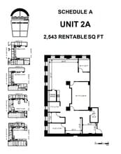 219 Dufferin St, Toronto, ON à louer Plan d’étage– Image 1 sur 1