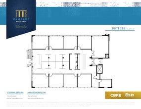 125 Rampart Way, Denver, CO à louer Plan d’étage– Image 1 sur 2