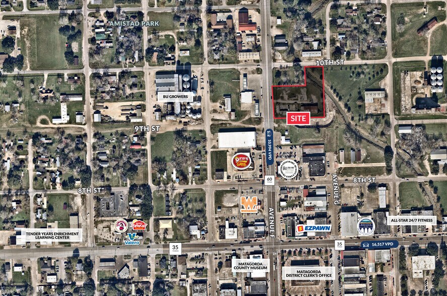 SEC of TX-60 & Tenth St, Bay City, TX à vendre - Photo principale – Image 1 sur 2