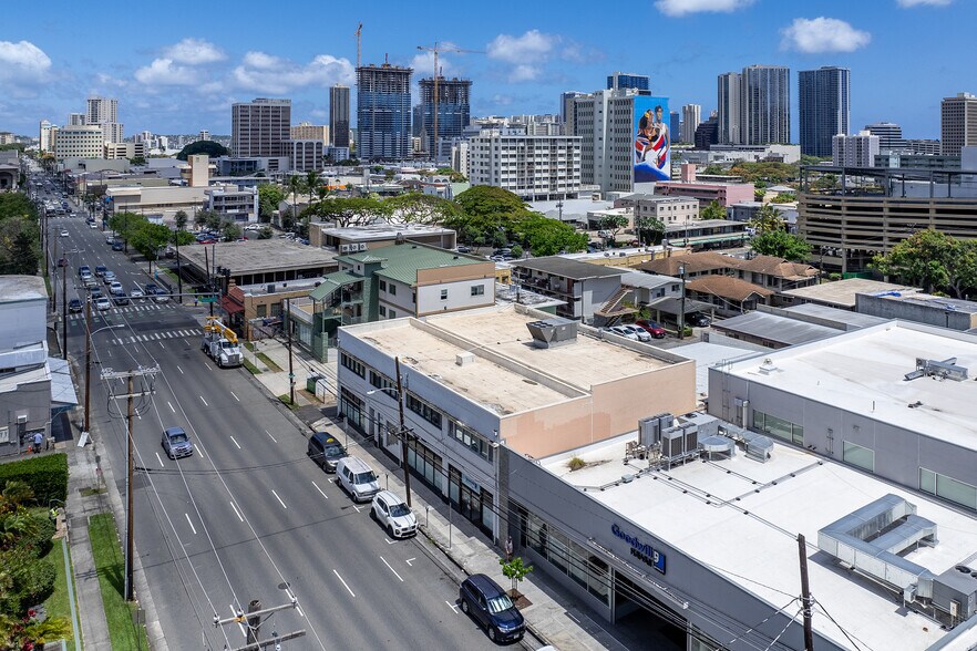 1079-1085 S Beretania St, Honolulu, HI à vendre - Aérien – Image 3 sur 8
