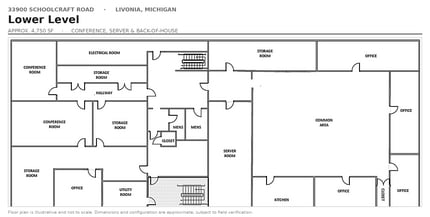 33900 Schoolcraft Rd, Livonia, MI à louer Photo de l’immeuble– Image 1 sur 1