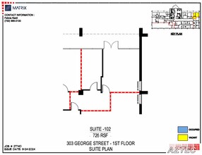 303 George St, New Brunswick, NJ à louer Plan d’étage– Image 1 sur 1